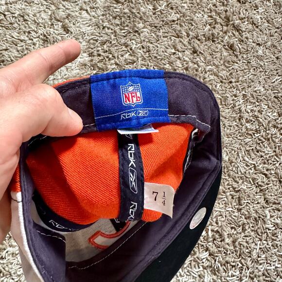 NFL Reebok Chicago Bears Snapback Cap American Football Men’s Size 7 1/4 - Picture 5 of 6
